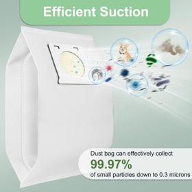 Hands-free disposal action with Sinnya IB600 bags in use
