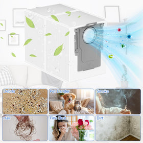 Sinnya S8 Max Ultra dust bags with 3.5L capacity for longer runs.