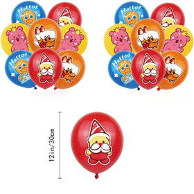 Sinrier Cookie Run Kingdom large cake decoration crowns the dessert display.