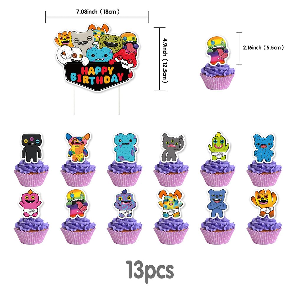 Sinrier Tooth Monster large cake decoration creates a focal centerpiece