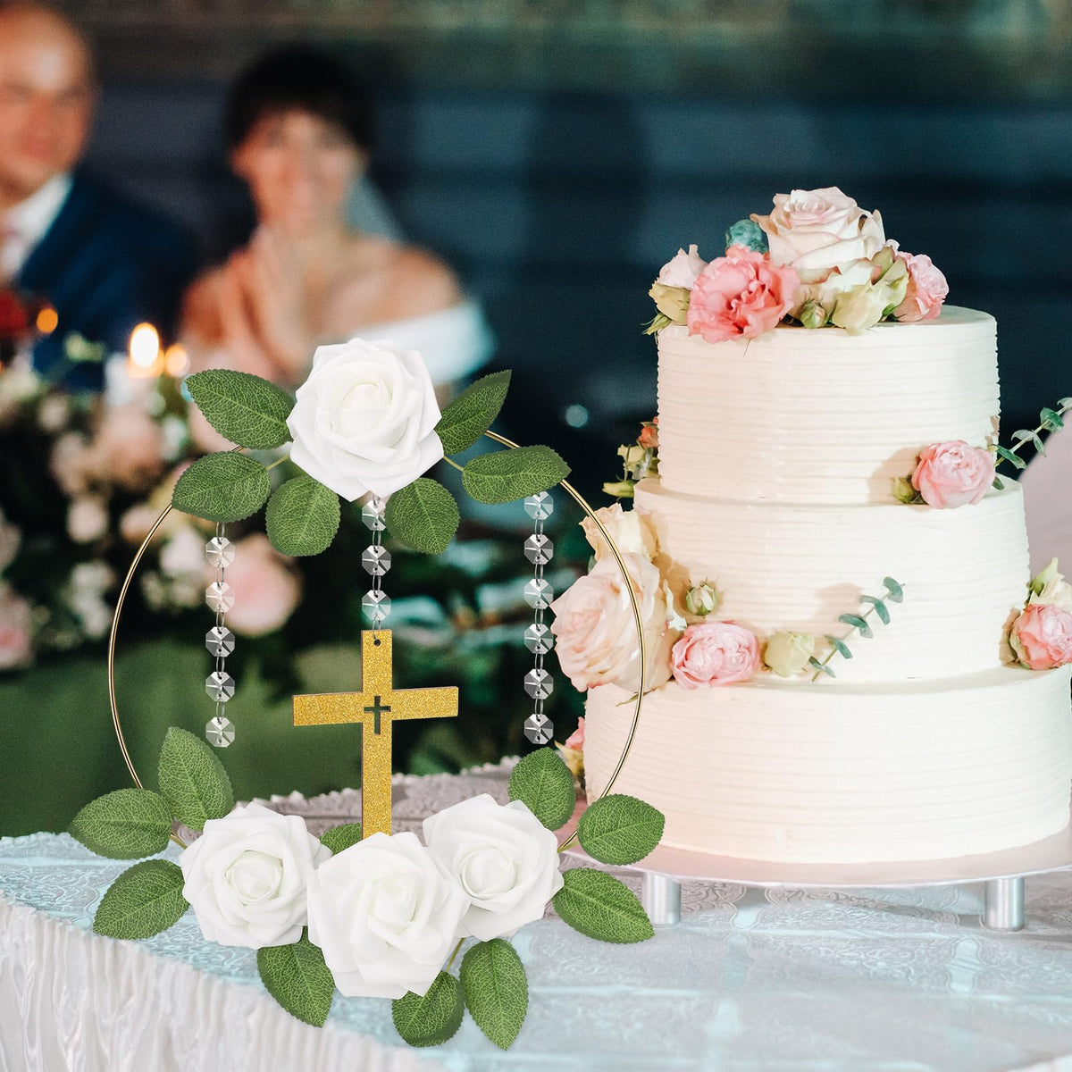Sintuff versatile centerpiece kit suitable for baptisms and celebrations.