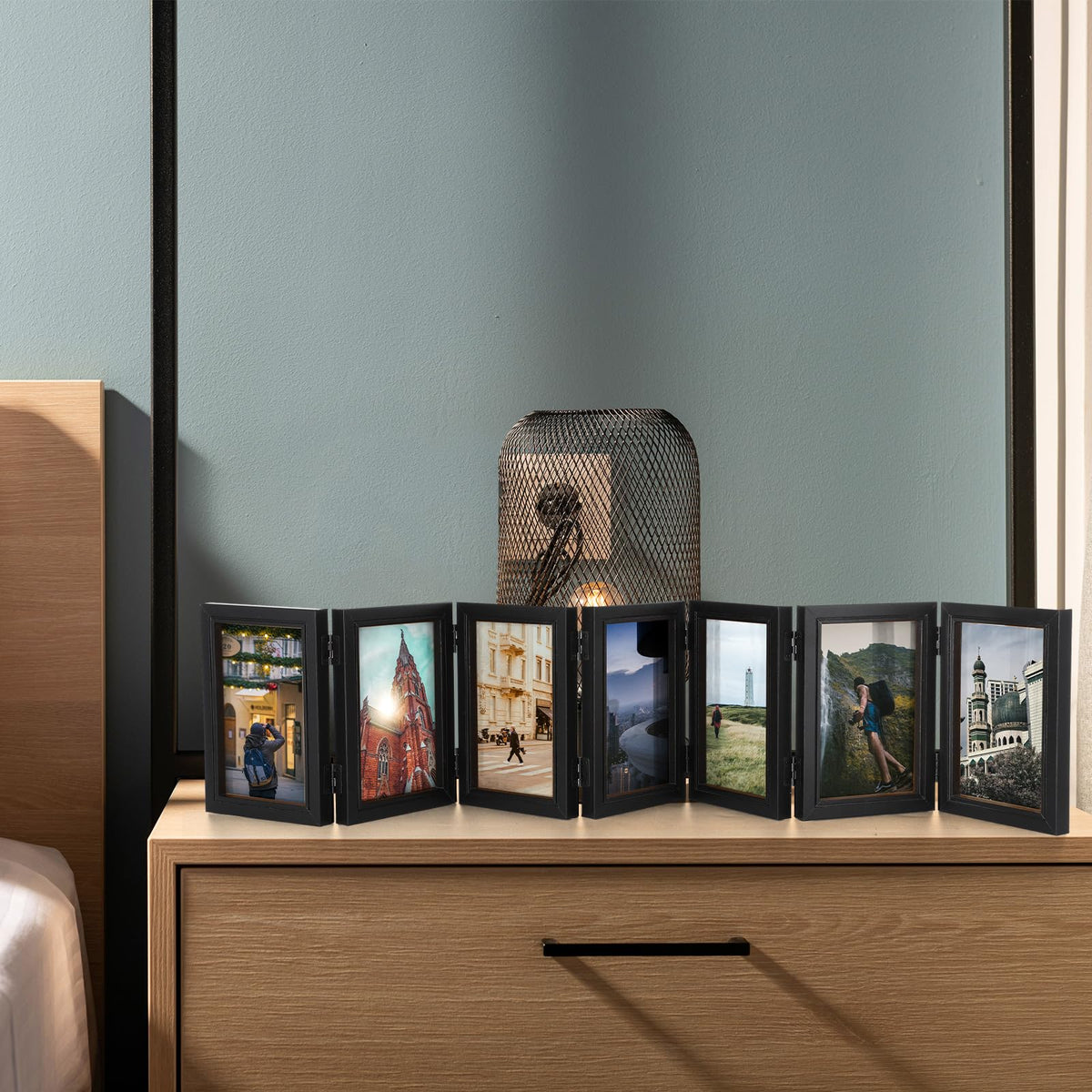 Sintuff seven-photo display for family memories at home