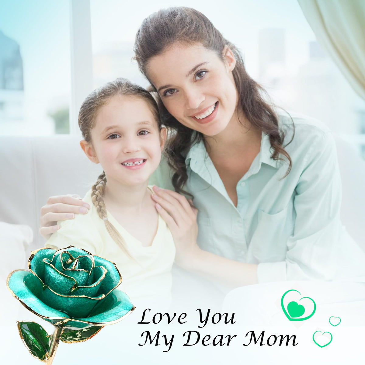 Mother's Day gift option Sinvitron gold rose keepsake