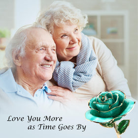 Valentine's Day gift Sinvitron 24K gold rose for romance