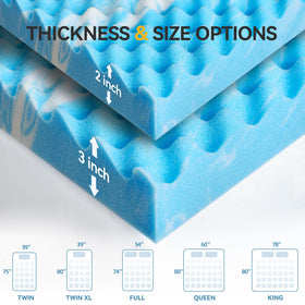 SINWEEK topper offers plush, supportive cushioning for nightly use