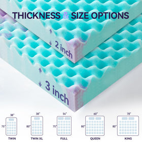 SINWEEK unboxed topper expands to ready-to-use comfort.