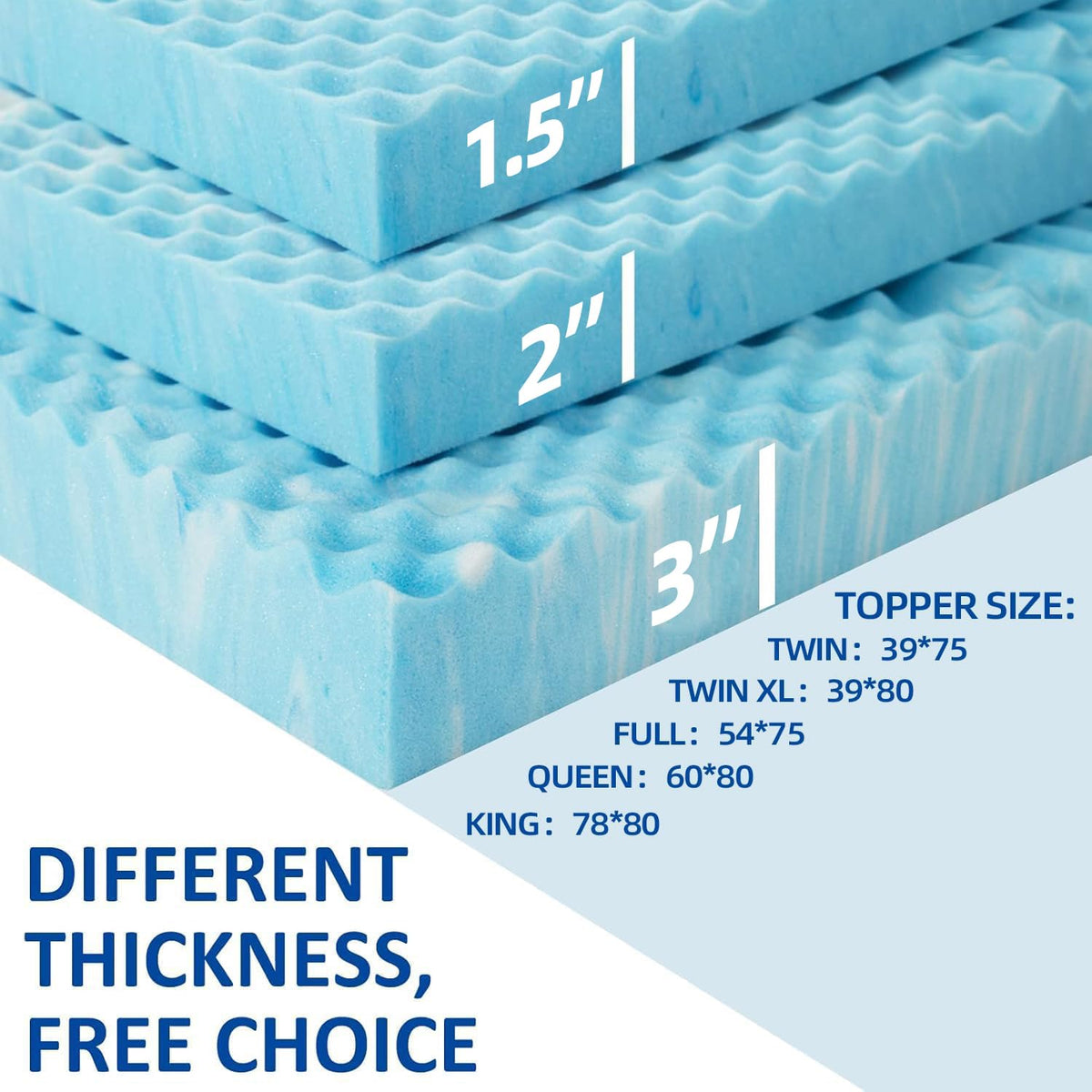 SINWEEK 1.5-inch queen topper easy setup and care tips.