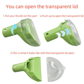 Sionlan Little Green Machine gap tool for precise crevice access.