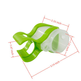 Sionlan Little Green Machine hose cleaning tool reaches into hoses.