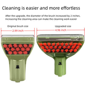 Sionlan Little Green Machine replacement brush restores bristles for renewed cleaning.