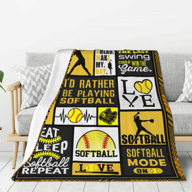 SIOQCKIS softball blanket folded view highlights compact, travel-ready design