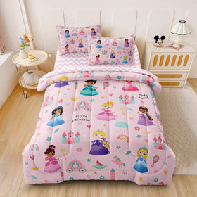 SIRDO pink wavy design fitted sheet brightening morning routine