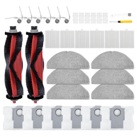 SIRYELEC Q7 M5+ main brushes for deep cleaning on all floor types