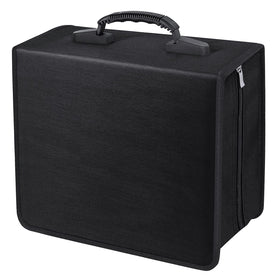 Siveit 400-capacity binder front view for organized media storage.