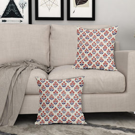 Sivirary 4th of July decor pillow cover in a vintage floral print