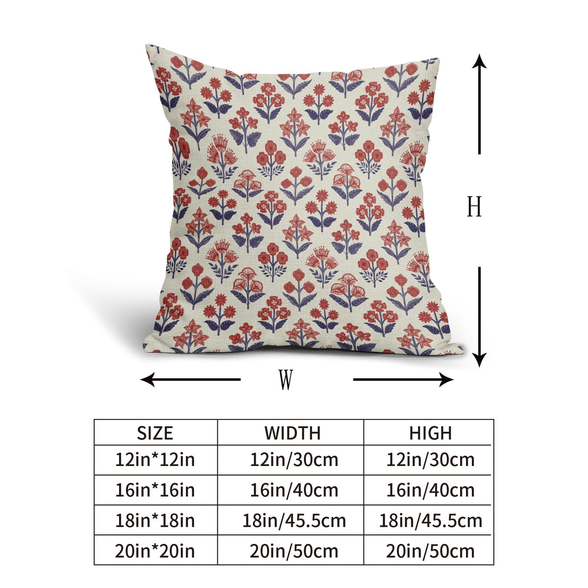 Sivirary pillow cover with invisible zipper on porch decor scene