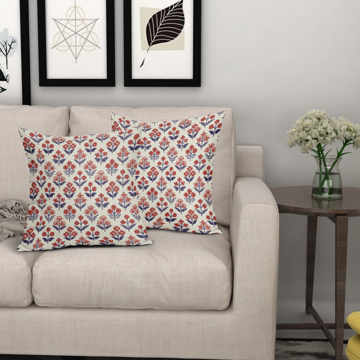 Sivirary outdoor-friendly pillow cover set for versatile decor