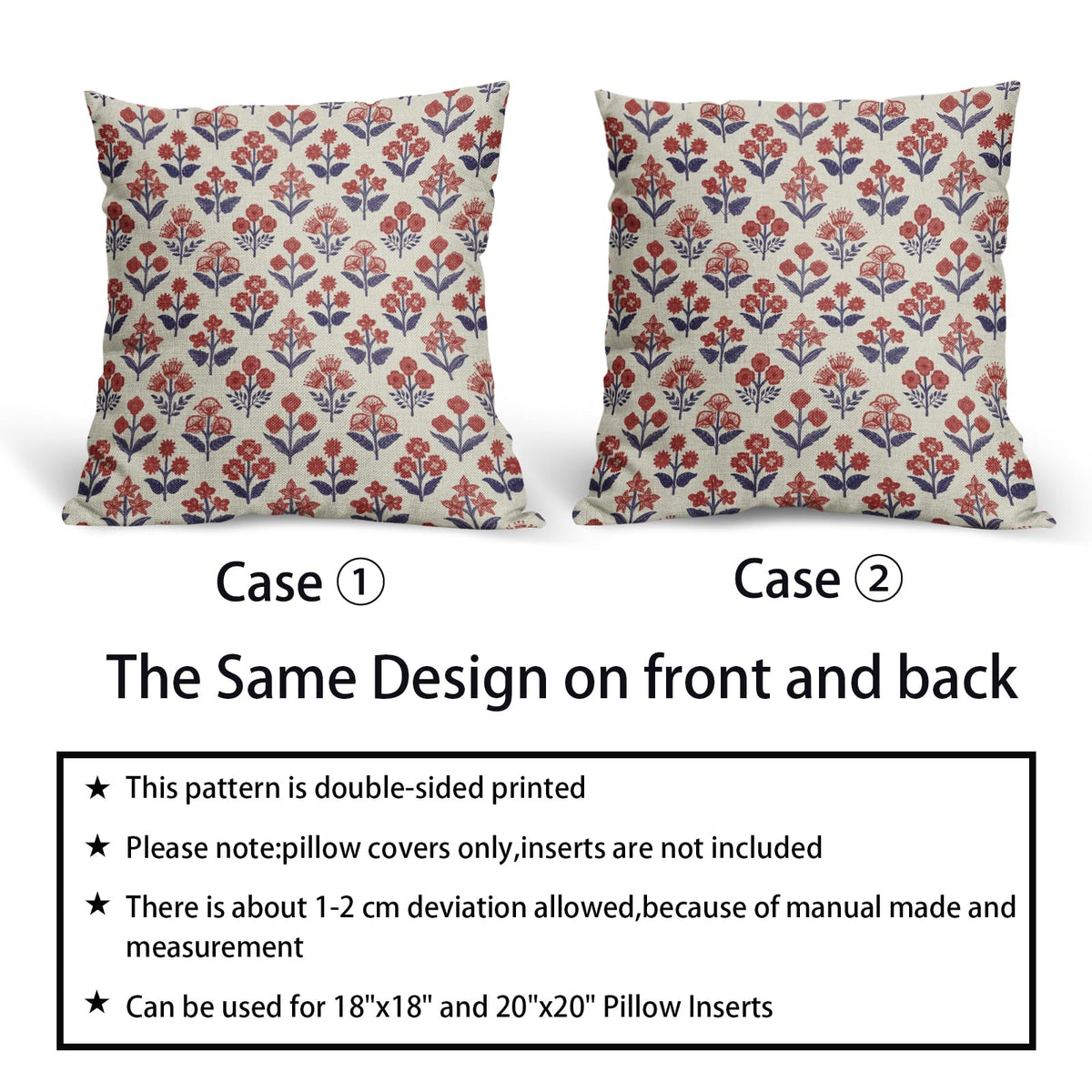 Sivirary polyester linen pillow cover designed for durability and washability
