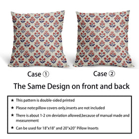 Sivirary polyester linen pillow cover designed for durability and washability