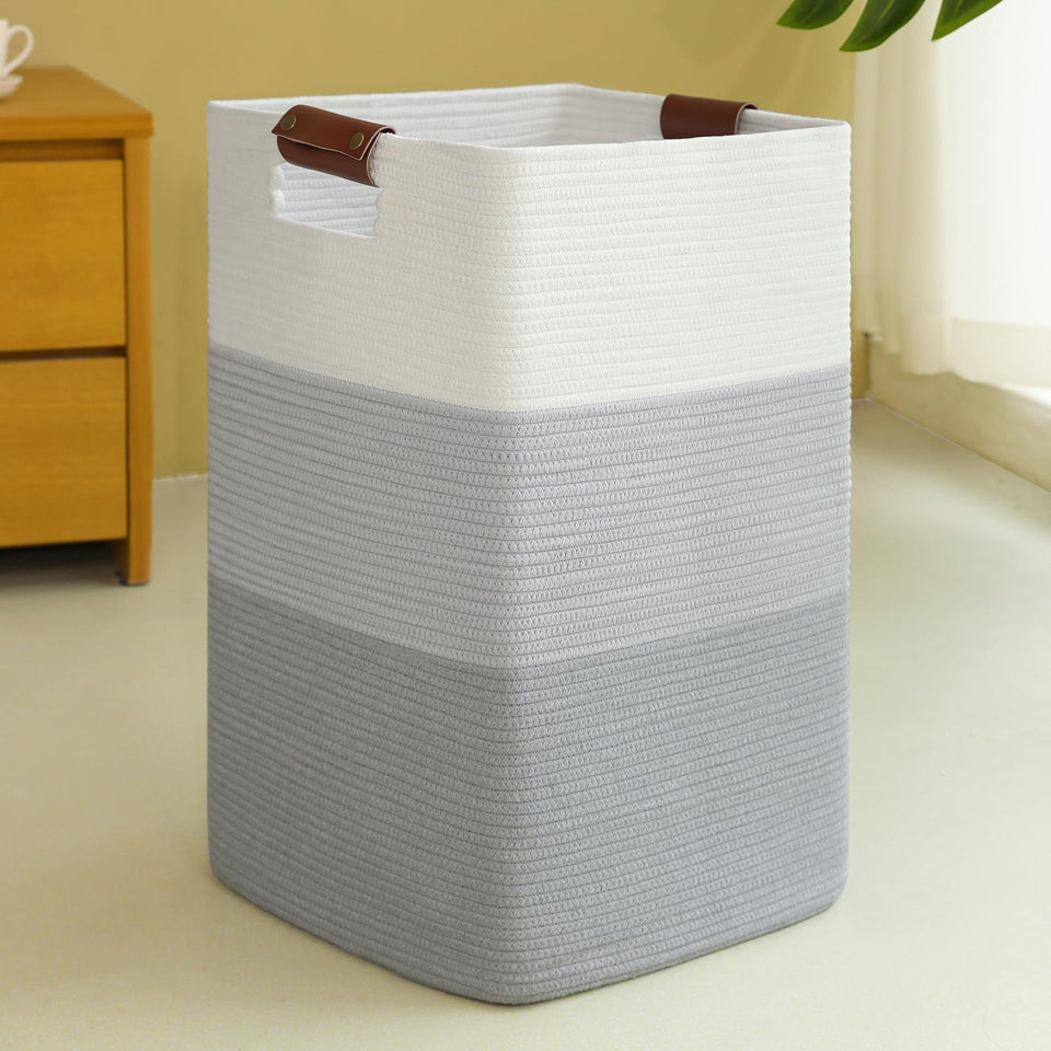 SixDOVE 96L laundry hamper with oversized capacity for bulky items.