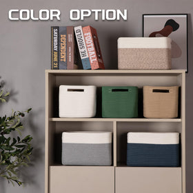 SIXDOVE toy storage basket keeps kids' play area tidy and accessible.