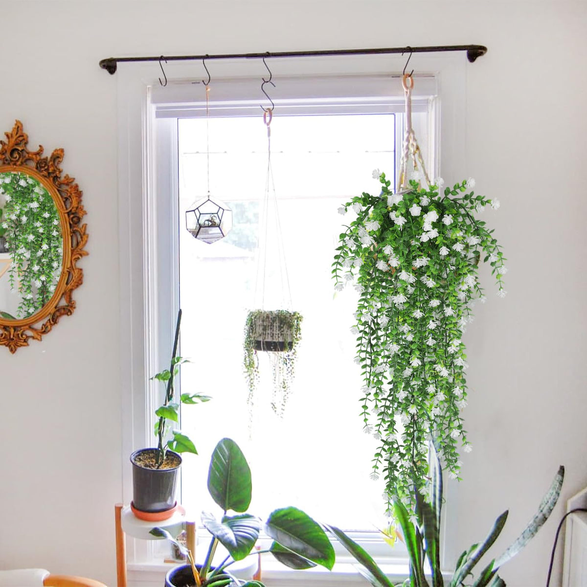 SJL weatherproof vines suitable for outdoor walls, patios, and events.