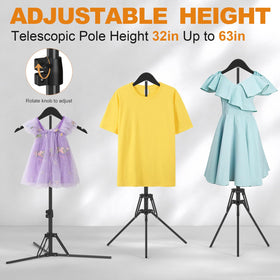 SJPULMO anti-slip hanger keeps fabrics from slipping on smooth materials.
