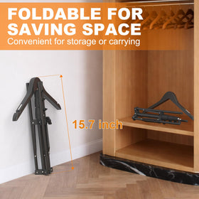 SJPULMO foldable design fits into closets or trunks for transport.