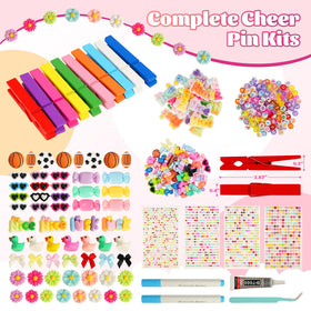 Skdtazrz wooden colored clips in bright hues for bows and badges