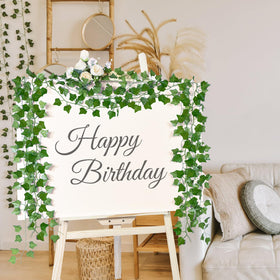 SKHYVQW bedroom and living room accents using easy-care greenery.