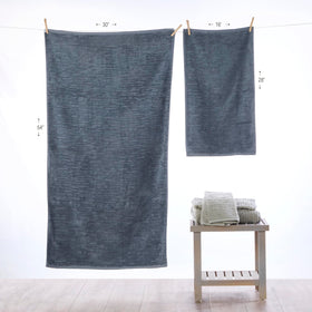 CloudSoft towels feature double-stitched hems for lasting durability
