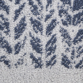 SKL Home distressed leaves hand towel reverse side reveals dual-use jacquard texture