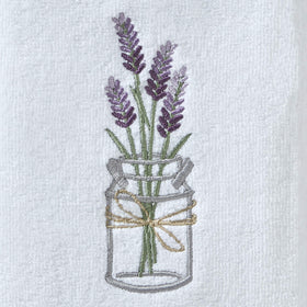 SKL Home dobby trim detail provides stylish texture for bath or kitchen.