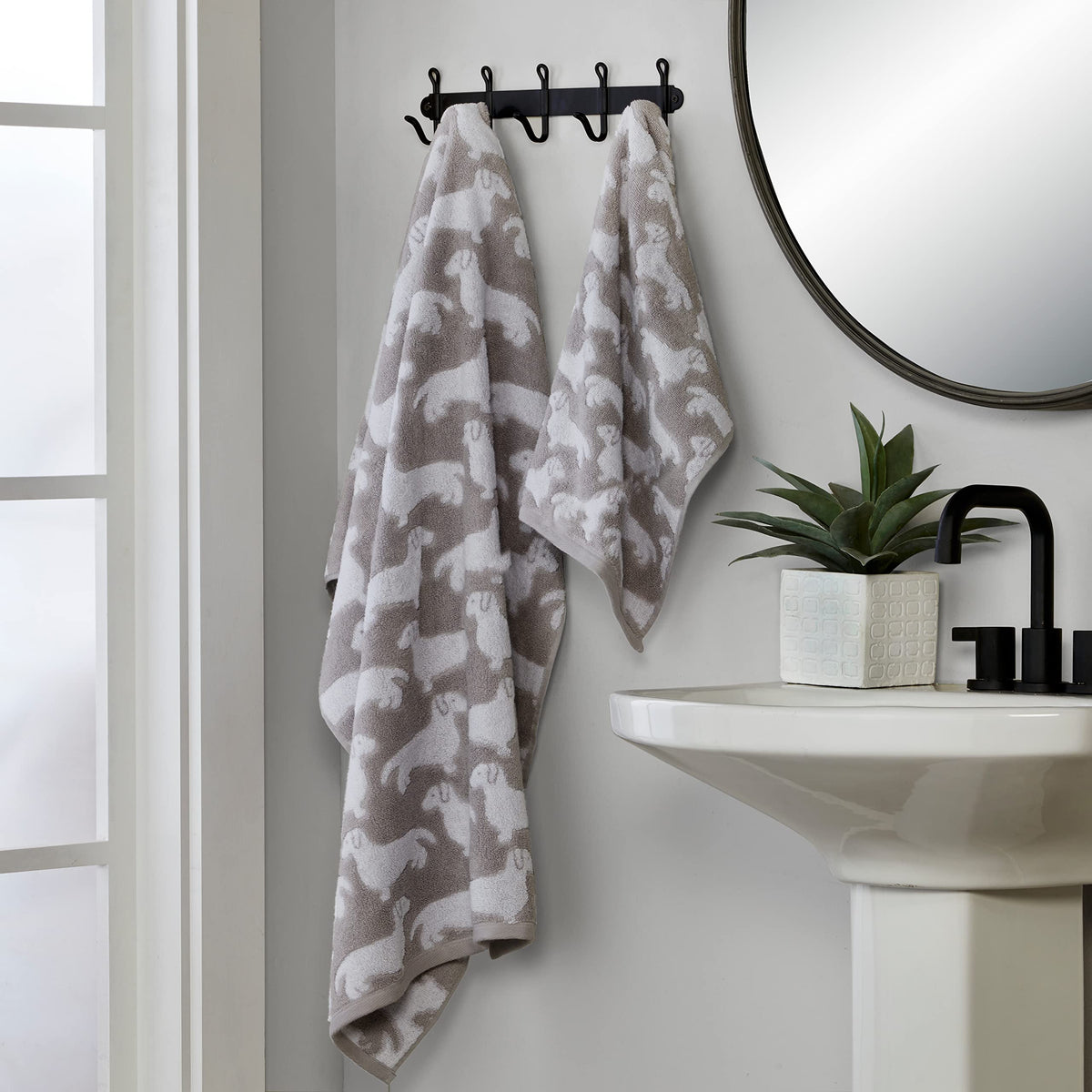 16x26 inch towel size ideal for daily hand drying