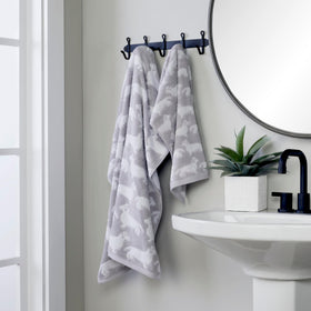 Close-up of soft cotton weave on the SKL Home dog towel