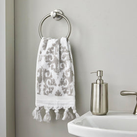SKL Home Mirage Fringe tassels close-up showcasing hand-knotted detail for decorative flair