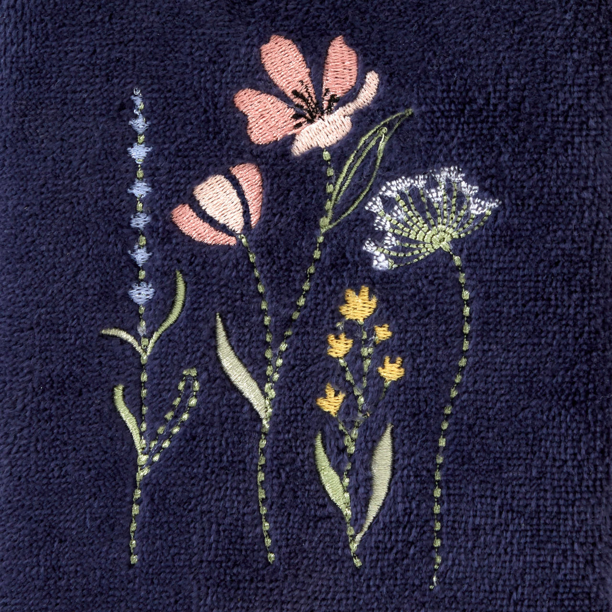 SKL Home Wildflower Field towels in soft velour offer cozy daily use.