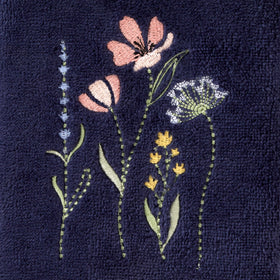 SKL Home Wildflower Field towels in soft velour offer cozy daily use.