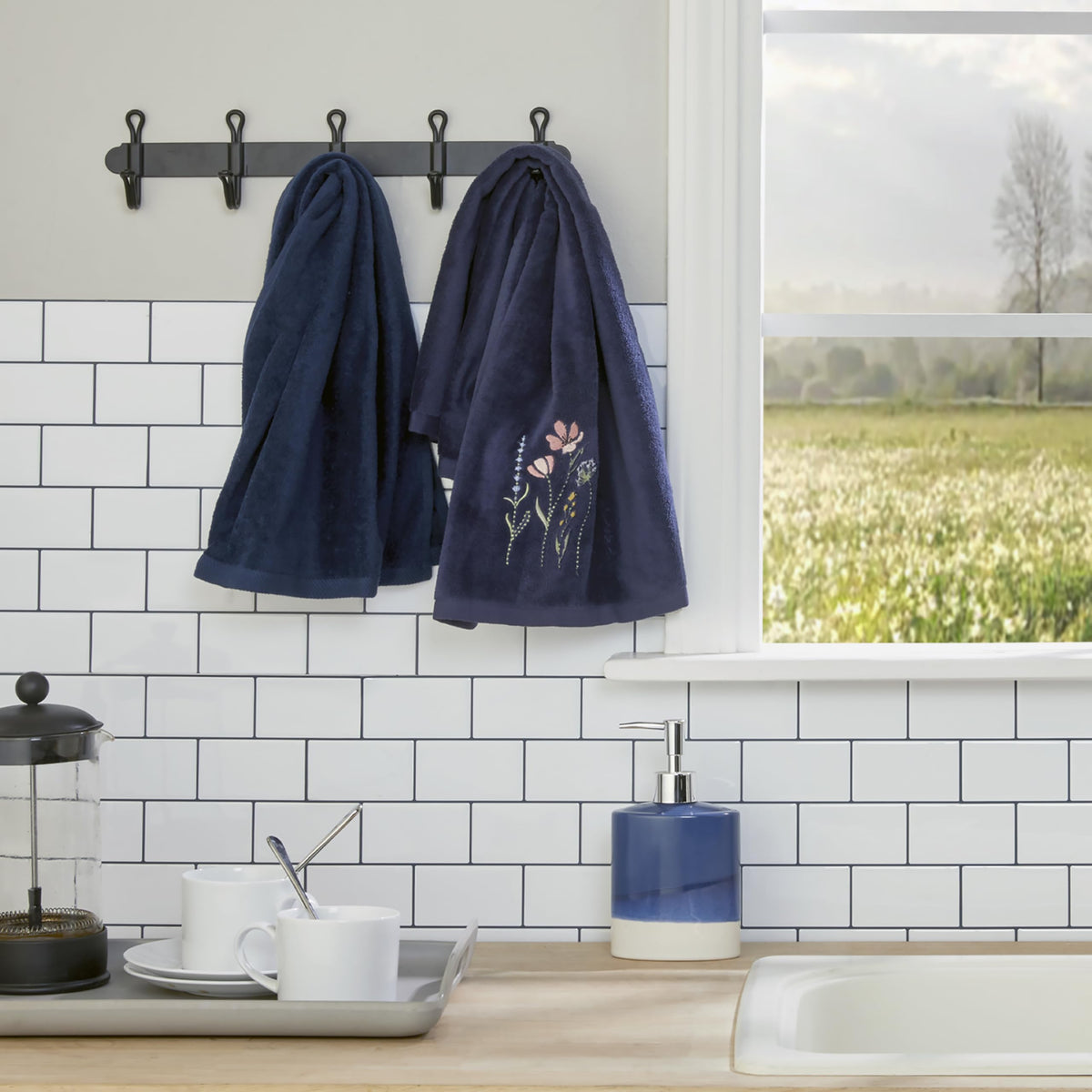 SKL Home Wildflower Field towels make a decorative hostess gift.