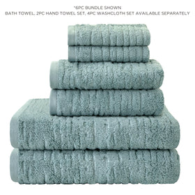 SKL Home CloudSoft Green certified towel safe for home use