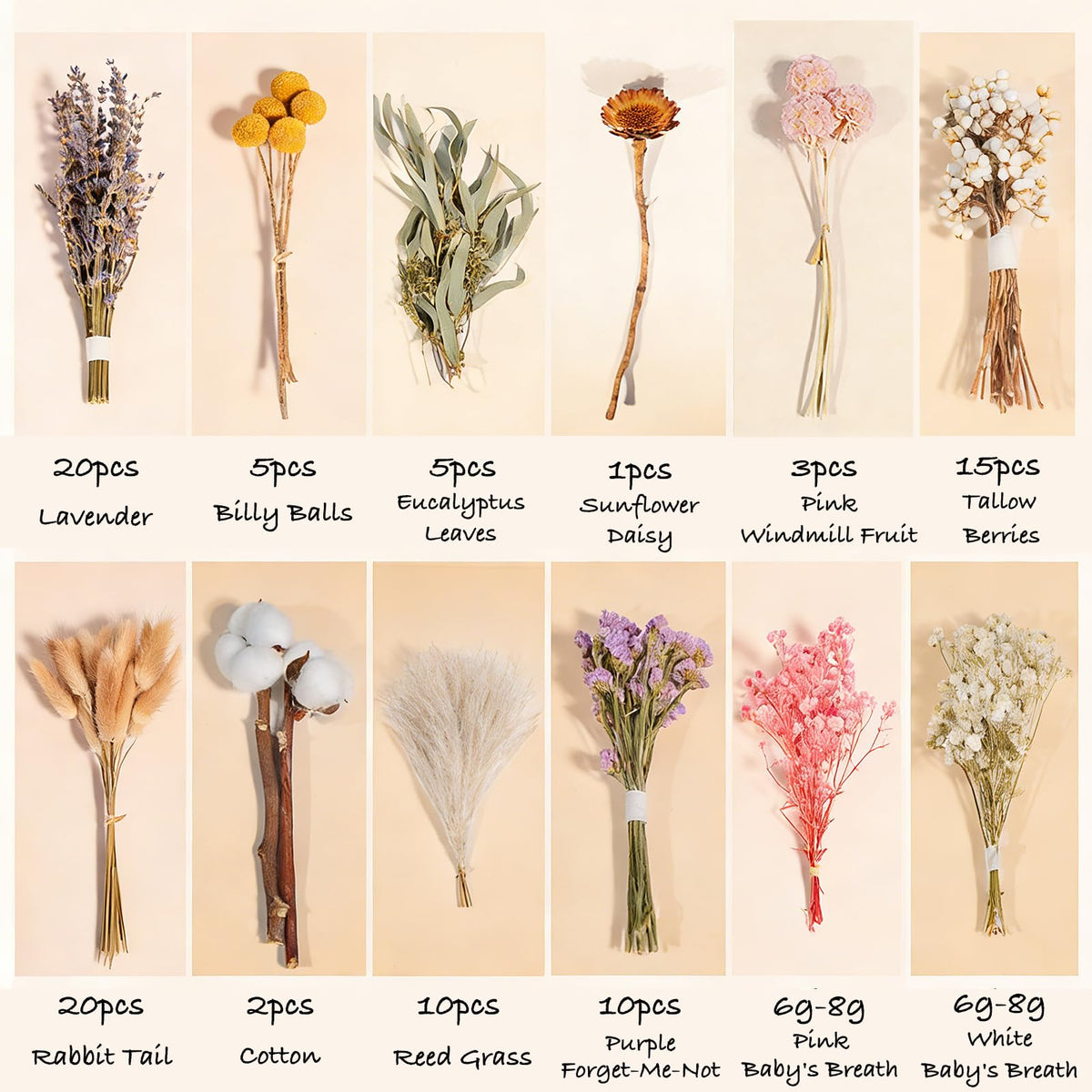 SKOGSKUNST wedding centerpiece dried flowers for elegant reception decor.