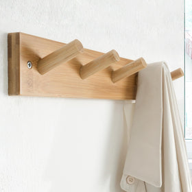 SKOLOO wall rack up-close with smooth satin finish resists moisture