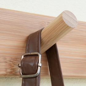 SKOLOO entryway coat rack mounted on wall to declutter daily gear
