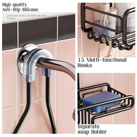 Skyapex soap dish keeps bar soap dry and ready for use.