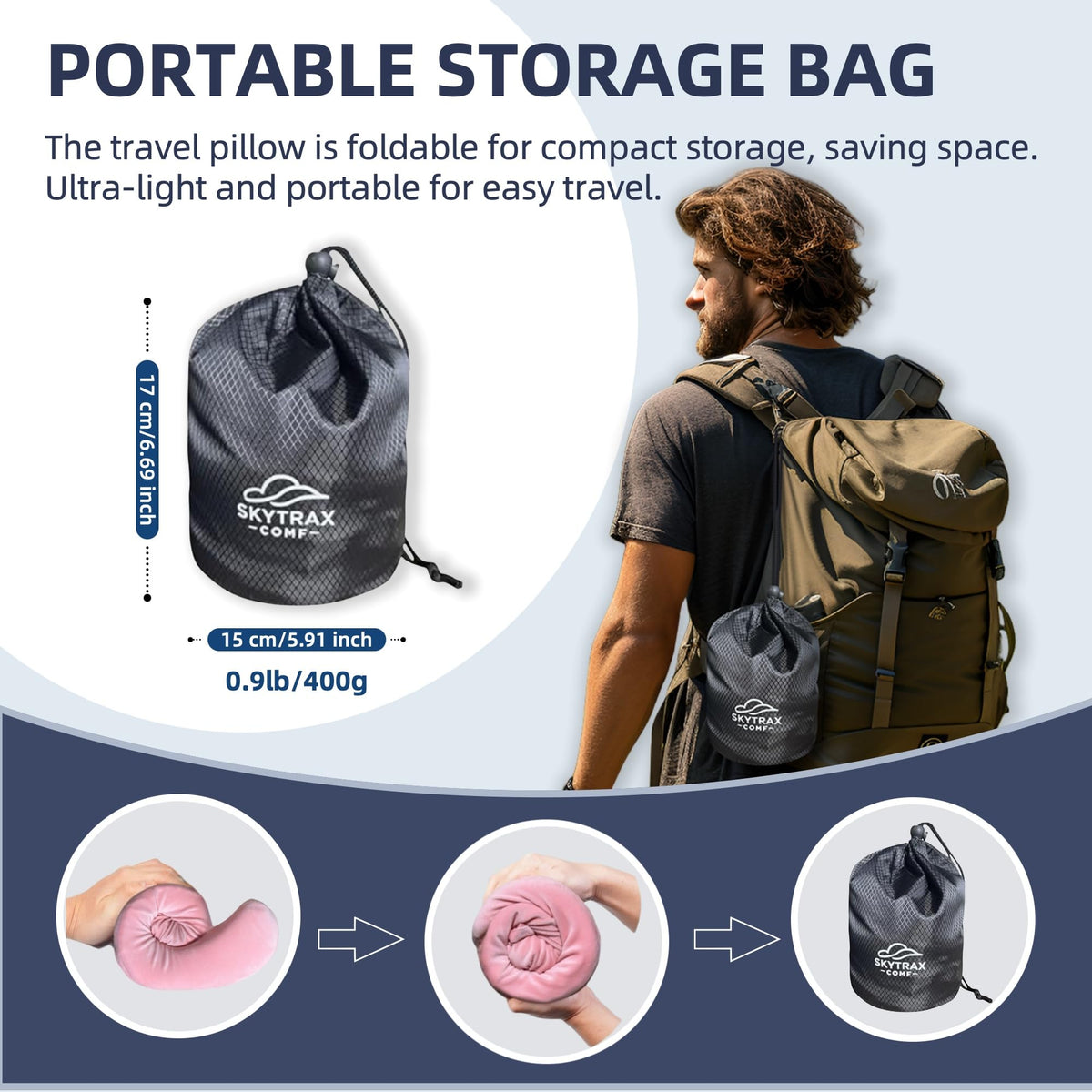 Ideal for planes, trains, cars, offices, and quiet naps