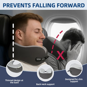 SKYTRAX COMF memory foam pillow offers clean odor-free support without harsh smells.