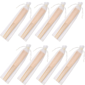 SL crafts bridal prop fans, cream color, light and portable.