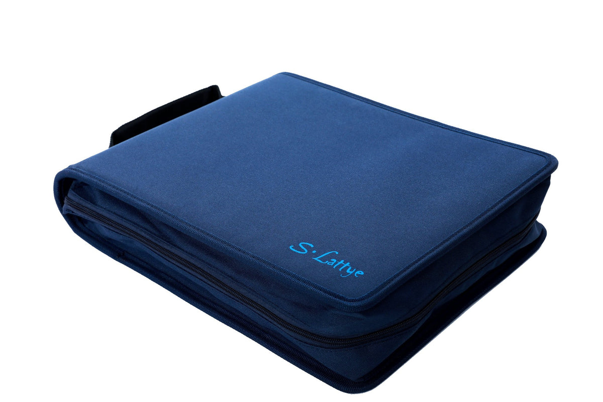 96 booklet pockets on the S·Lattye binder for manuals and artwork