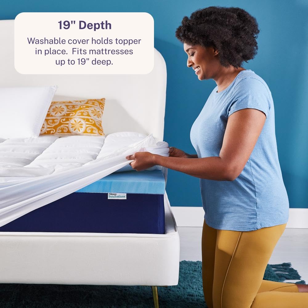 Sleep Innovations CertiPUR-US certified materials ensure quality sleep components.