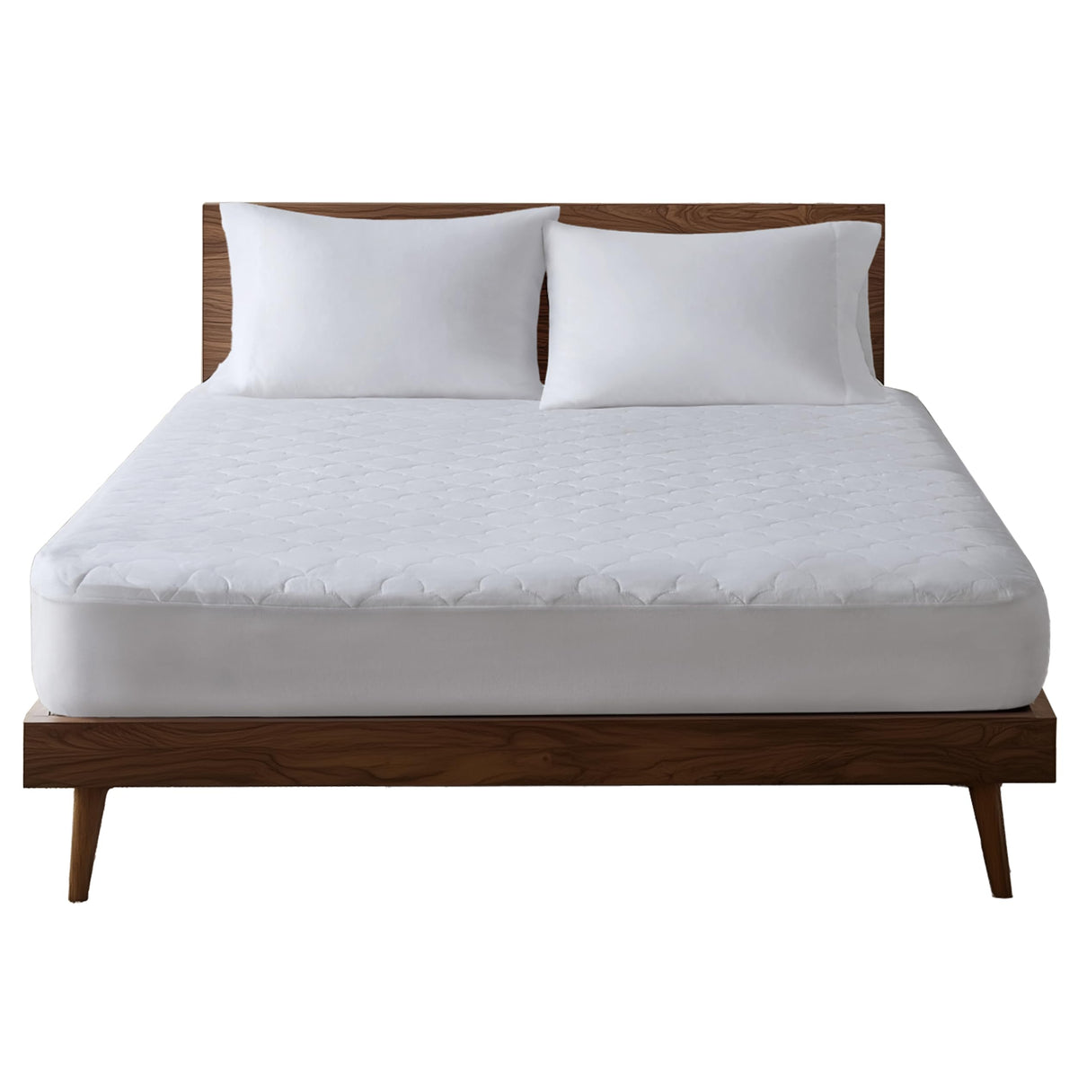 Sleep Philosophy king mattress pad OEKO-TEX certified for safe comfort.